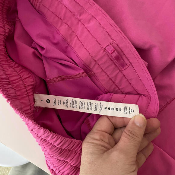 Lululemon Hotty Hot High-Rise Skirt | Sonic Pink | Size 8 | EUC - Picture 8 of 9